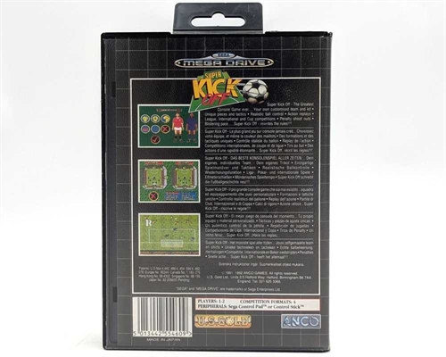 Super Kick Off - Komplet I Æske - Sega Mega Drive Spil (B Grade) (Genbrug)